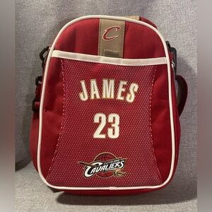 LeBron James 23 Cleveland Cavaliers Soft Lunch Box 10x8.5x3.5